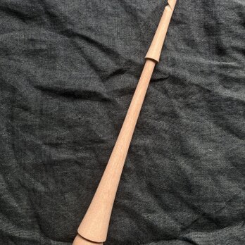 紡ぎ独楽・阿呍 阿(S撚り専用) 樺