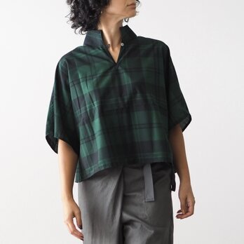 サロンで作ったショート丈のドロップシャツ(2)