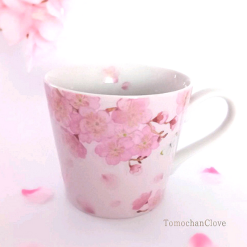 桜舞う春マグカップ　1個