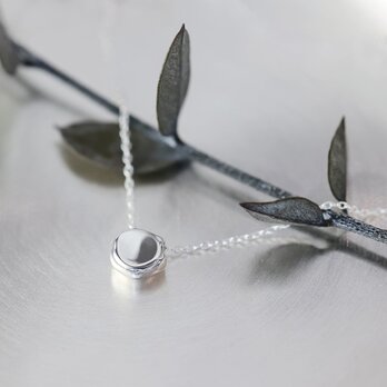 【ちょこっとストーンネックレス】不規則なストーンモチーフ sv９２５ プチネックレス 人と被らない