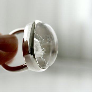 [氷山の宿るquartz]ring