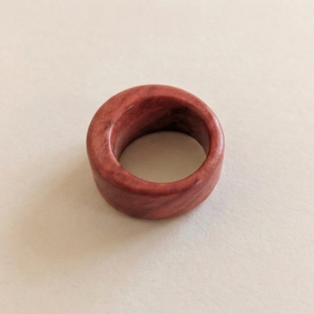 Scarf Ring - Pink Ivory 【 ピンクアイボリー 】