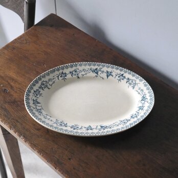 Choisy le Roi オーバル皿 楕円皿 36cm Lyonnais フランス アンティーク 0502485