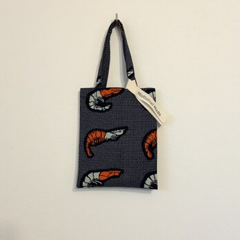 Tote bag　mini　-shrimp-