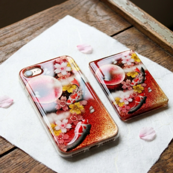 【全機種対応】和柄 スマホケース『期』 ハードケース 手帳型 iPhone17 Xperia AQUOS Android