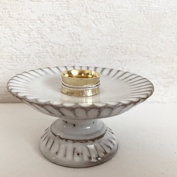 Flare Ring（16号）　｜　真鍮・Silver
