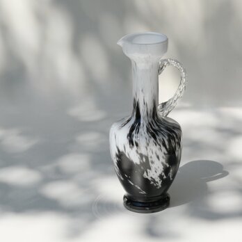 イタリア製 / ヴィンテージ / ガラス花瓶 / Opaline Glass Pitcher Vaseのコピー