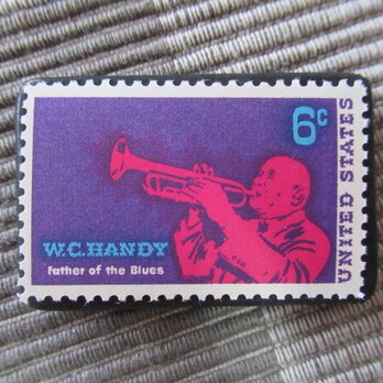 アメリカ1969年　切手ブローチ 10943