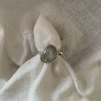 モスアクアマリンのRing