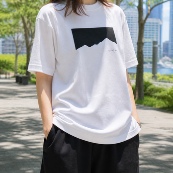 山が好き自然が好き　「mountain」シンプルTシャツ