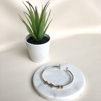 5 Wishes Bracelet -Silver925＋Gold