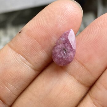 RS13-82 大粒 非加熱 3.87ct グレーピンク サファイア べドナム産 ルース