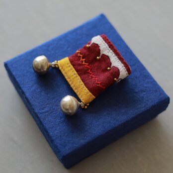 【一点もの】tape brooch No.6