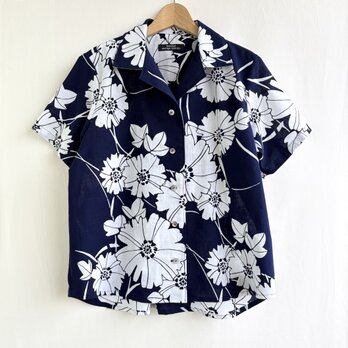 浴衣アロハシャツのAラインシルエット