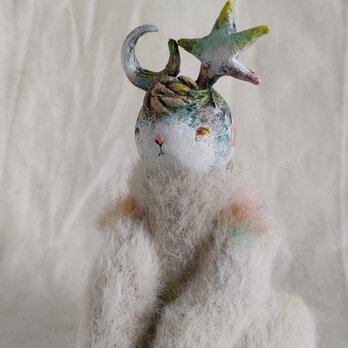 ひびの ハンドメイド ぬいぐるみ うさぎ いぬ うさぎのぬいぐるみ ハンドメイド・アンティーク・ヴィンテージ作品