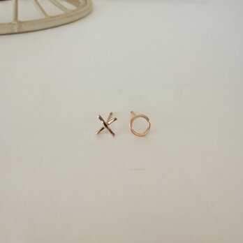 hug&kiss ピアス 14kgf