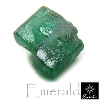 【ノンオイル・一点物】心を満たす極上の深緑 ザンビア産エメラルド 結晶原石 3.19ct｜ルース 標本 5月誕生石 trg216