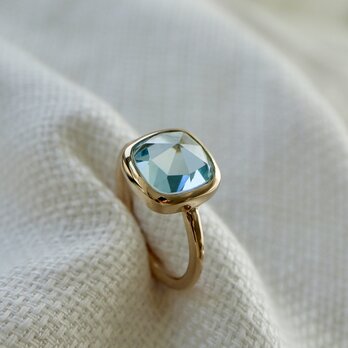 K10[sky blue topazの石言葉]ring