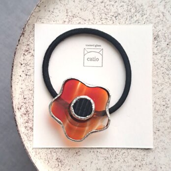 FLOWERS hair tie/ Anemone