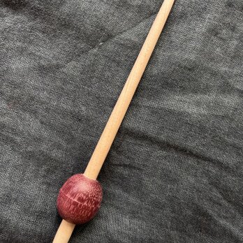 紡ぎ独楽・飴玉 パープルハート