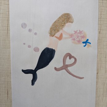 手書きアート『人魚姫』