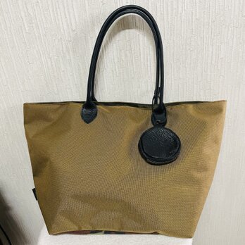 コーデュラナイロン舟形トートバッグ