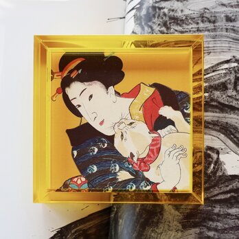 「猫と女性」No.2