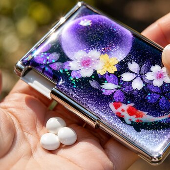 ミンティアケース 『御』 和柄 和風 和雑貨 桜 工芸 職人 手作り ハンドメイド 送料無料 名入れ プレゼント ギフト