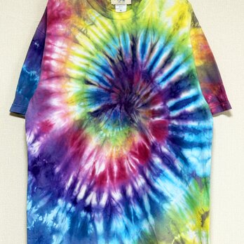 タイダイ Tシャツ XLサイズ カラフル スパイラル Hippies Dye HD26-14