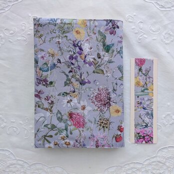 調節あり B6・四六判 リバティプリント(Wild Flowers C)