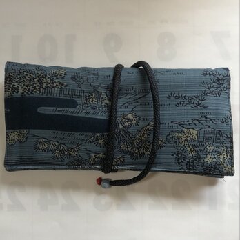 ８７７７ 長襦袢で作った財布・ポーチ