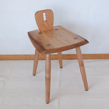 【現品 1点限り 】展示品SALE　小さな背もたれの椅子