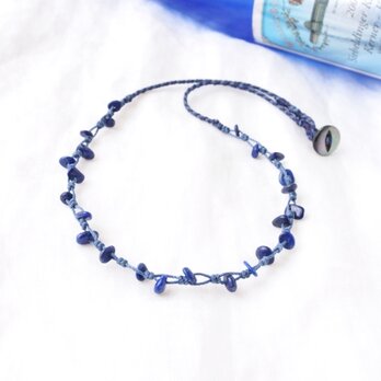 Blue Chip Short Necklace（ラピスラズリ）