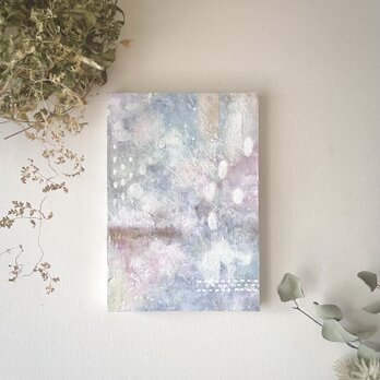 原画 抽象画『melting rainbow, a.』