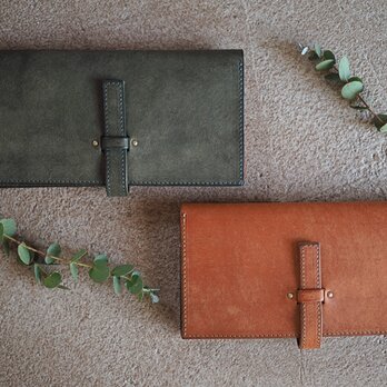 《受注製作》［proteus L] long wallet / 蛇腹式長財布