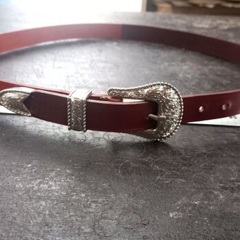 【サイズ自由・無料調整】茶×こげ茶の特別カラー本牛革ベルト｜2cm幅・メンズレディース兼用｜大切な人へのプレゼントにも