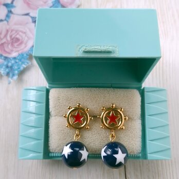 《Avon》 “Star Spangle Dangle” エイボン ヴィンテージピアス