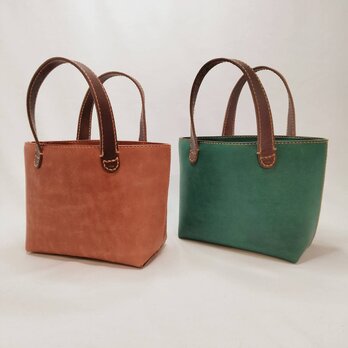 トートバッグ レザー 手縫い ハンドメイド・アンティーク