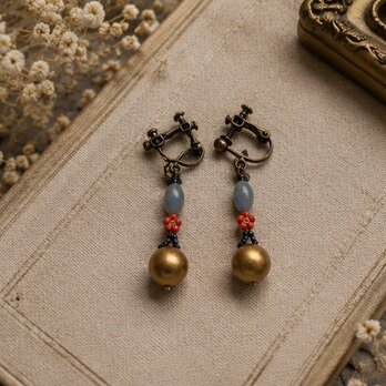 イヤリング・ノンホールピアス ハンドメイド・アンティーク