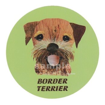ボーダー テリア《犬種名ステッカー/小型犬》の画像