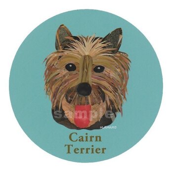 ケアーン テリア《犬種名ステッカー/小型犬》の画像