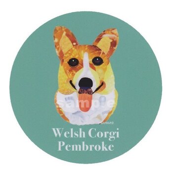 ウェルシュ コーギー ペンブローク《犬種名ステッカー/小型犬》の画像