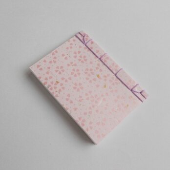 白銀本・康煕綴じ　桜吹雪（紫糸）の画像