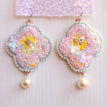 ハナピアス　pink