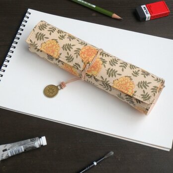 ロールペンケース( マリーゴールド)ILL1104