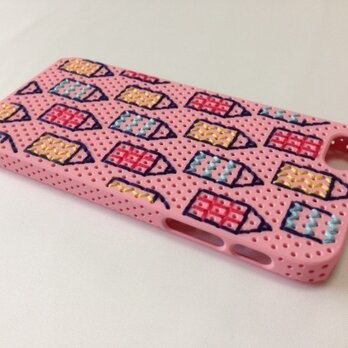 刺繍iPhoneケース【iPhone5】の画像