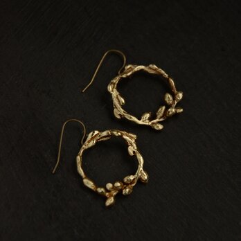 Wreath earringsの画像