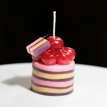 チェリーキャンドル（ボーダー）