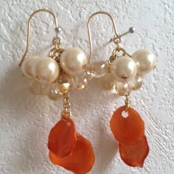 earrings flower 1の画像