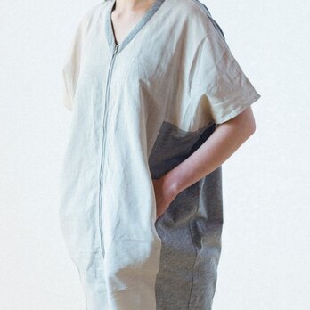 リネンワンピース(グレー)  14SSOP-G　サイズ：１